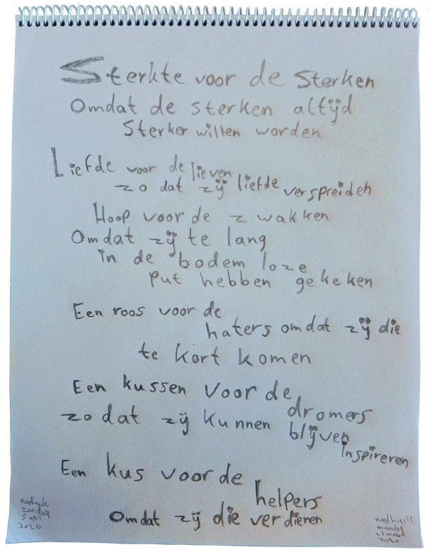 Gedicht Noël Haile