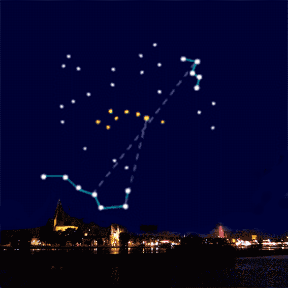 Kampen-bij-nacht-Rondedansende-sterren