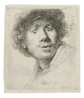 Zelfportret Rembrandt